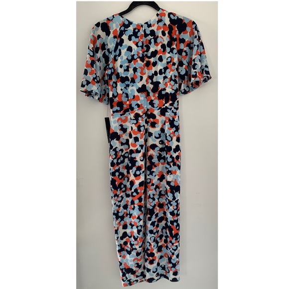 Maggy London Laurel Multi-Colored Midi Dress - Picture 4 of 4